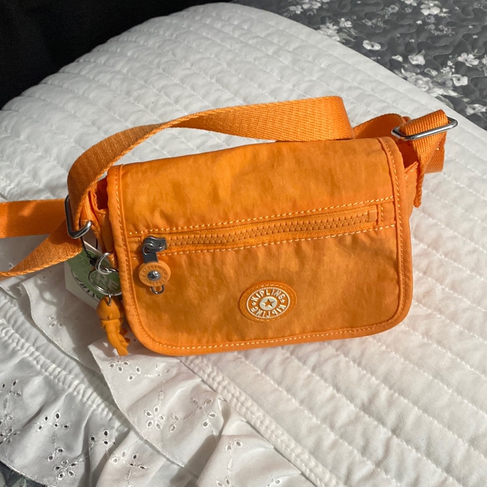 Kipling orange purse - Picture 2 of 8